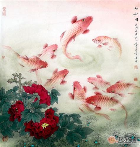 九如魚|魚與中國的傳統文化的象徵意義，九魚圖的由來